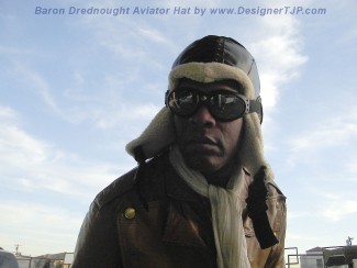 Baron Drednought Aviator Hat by Tuck John Porter