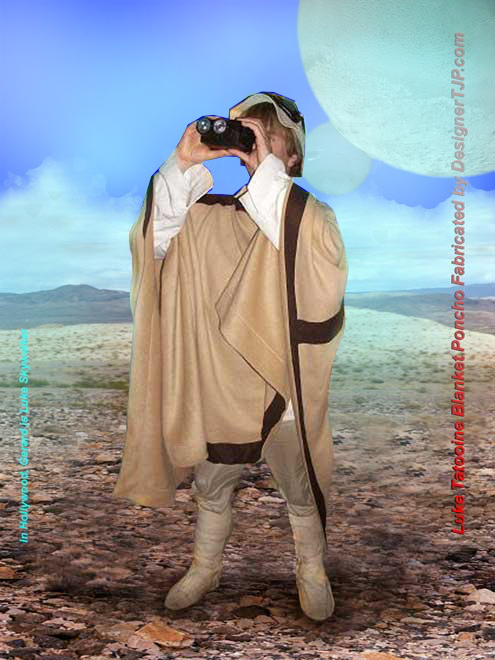 Tatooine Poncho by Designer TJP