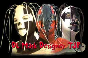 Dark Lotus Wrestling Mask by Designer TJP