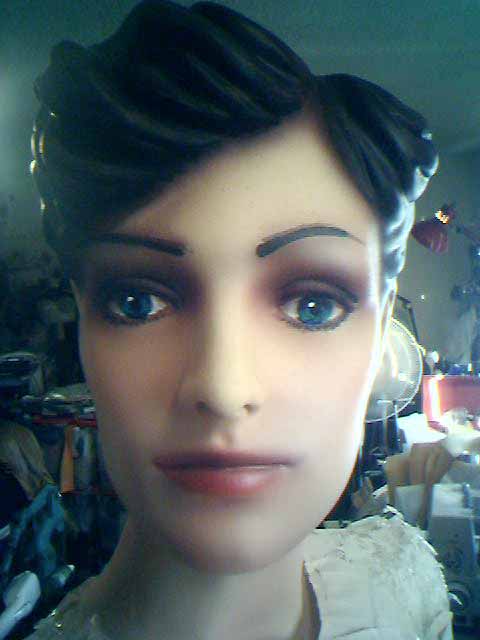 Mannequin Face Painting